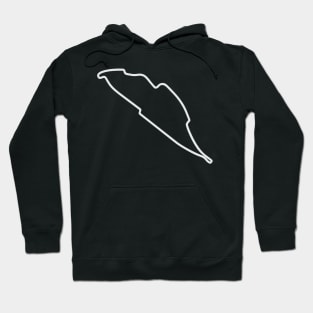 Circuit Gilles Villeneuve [outline] Hoodie